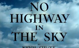 No Highway In The Sky 1951, Colorized, James Stewart, Marlene Dietrich, Glynis Johns, Jack Hawkins