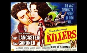 Os Assassinos (1946), clássico noir com Burt Lancaster e Ava Gardner, filme completo e legendado